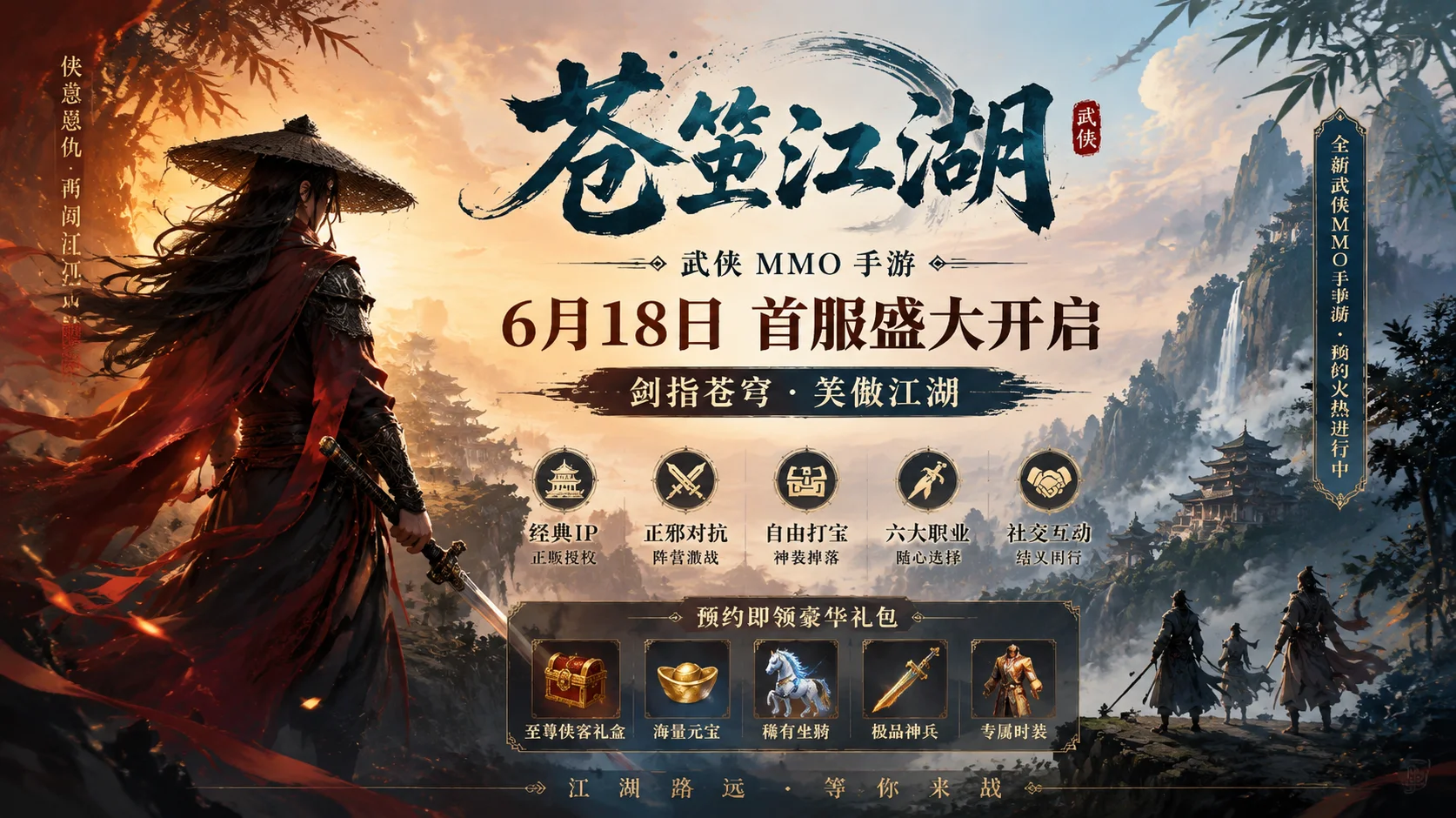 热血江湖六职业带刺客