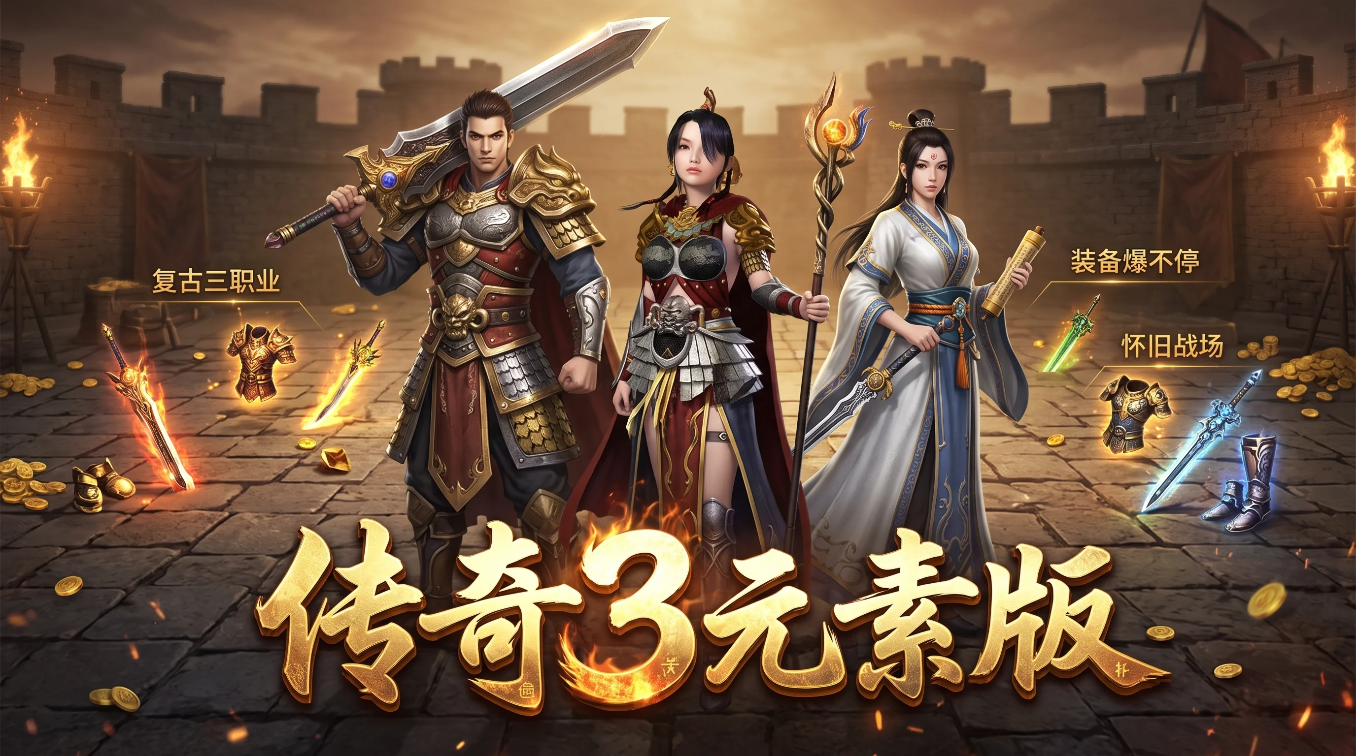 传奇3元素版